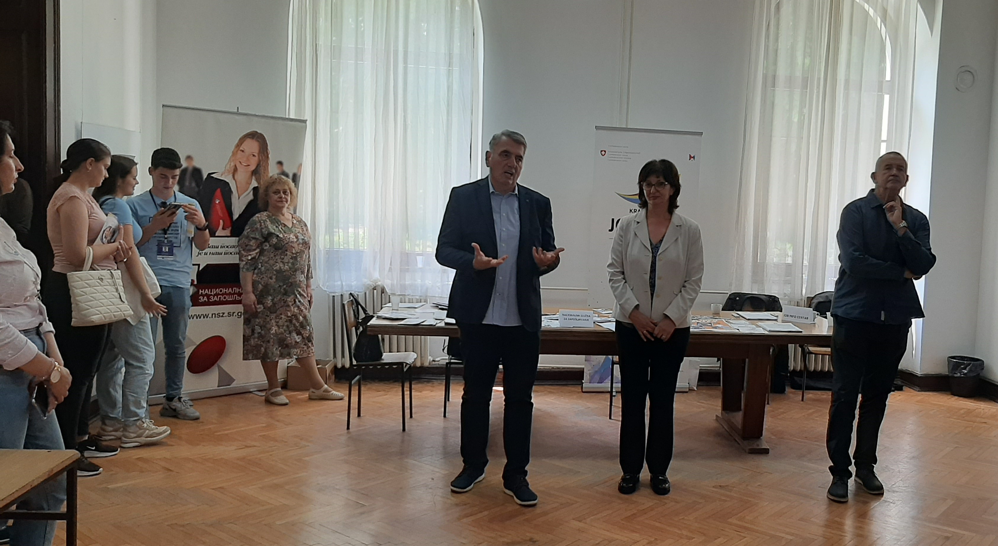 Подршка НСЗ матурантима Средње стручне школе у Крагујевцу